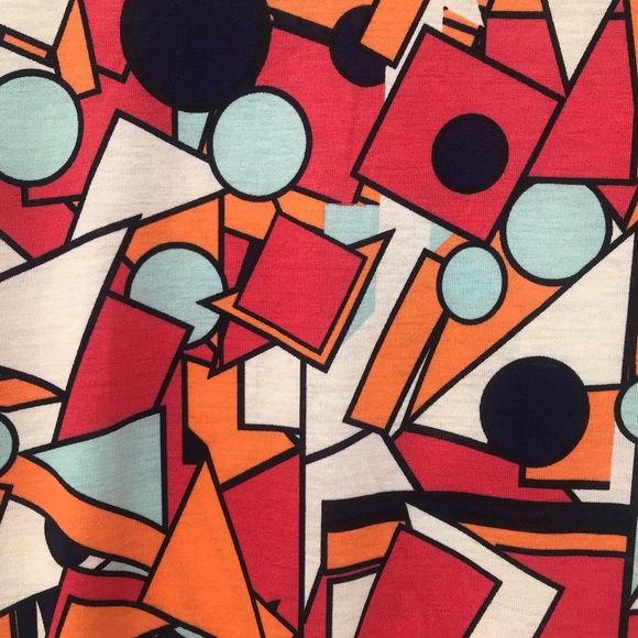 LuLaRoe Geometric Design Julia Dress - Picture 2 of 4